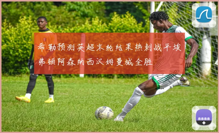 希勒预测英超末轮结果热刺战平埃弗顿阿森纳西汉姆曼城全胜